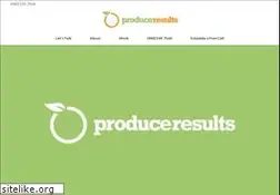 Sites similar to produceresults.com