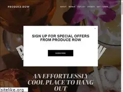 Sites similar to producerowcafe.com