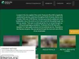 Sites similar to producersrice.com