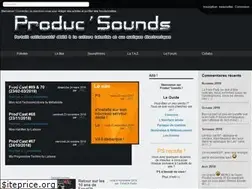 Sites similar to producsounds.org