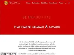 Sites similar to product-placement-award.de