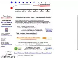 Sites similar to product-sound.de