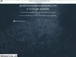 Sites similar to productadvisorguru.wordpress.com