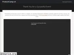 Sites similar to productcamp.la