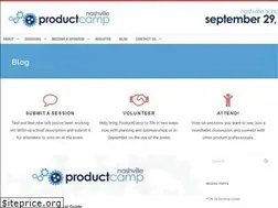Sites similar to productcampnashville.org