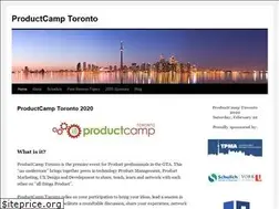 Sites similar to productcamptoronto.ca