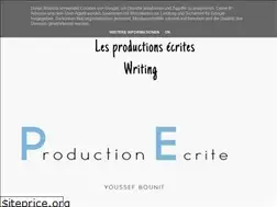 Sites similar to production-ecrite.blogspot.com