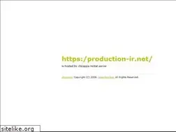 Sites similar to production-ir.net