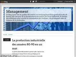 Sites similar to production-management.over-blog.com
