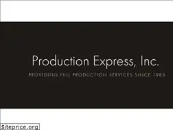 Sites similar to productionexpressinc.com