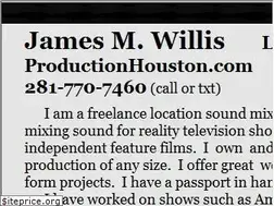 Sites similar to productionhouston.com