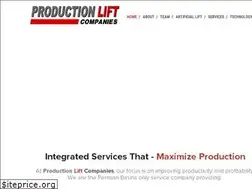 Sites similar to productionlift.com