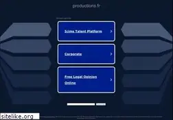 Sites similar to productions.fr