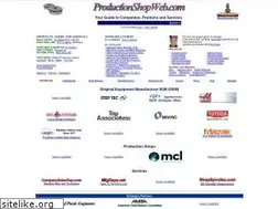 Sites similar to productionshopweb.com