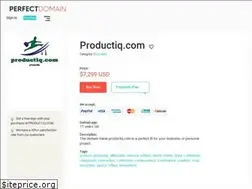 Sites similar to productiq.com