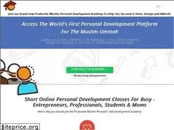 Sites similar to productive-muslim-academy.teachable.com