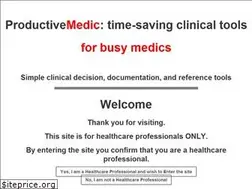 Sites similar to productivemedic.com