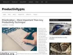 Sites similar to productivity501.com