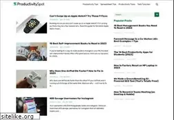 Sites similar to productivityspot.com