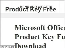 Sites similar to productkeyfree.org
