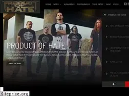 Sites similar to productofhate.com