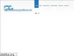 Sites similar to productosargentinos.ch