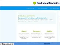 Sites similar to productosbancarios.net