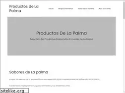 Sites similar to productosdelapalma.com