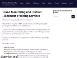 Sites similar to productplacementblog.com
