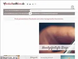 Sites similar to productswithlove.de