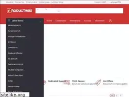 Sites similar to productwiki.co.uk