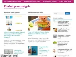 Sites similar to produitpourmaigrir.info