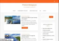 Sites similar to produits-biologiques.org