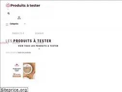 Sites similar to produitsatester.fr