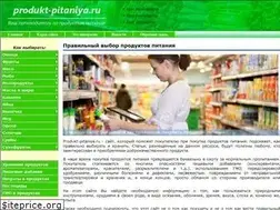 Sites similar to produkt-pitaniya.ru