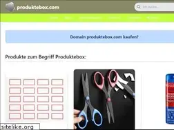 Sites similar to produktebox.com