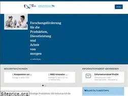 Sites similar to produktion-dienstleistung-arbeit.de