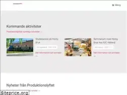 Sites similar to produktionslyftet.se