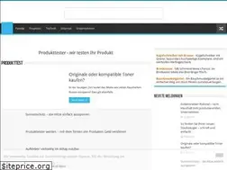 Sites similar to produkttester-im-netz.de