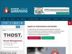 Sites similar to produktwarnung.eu