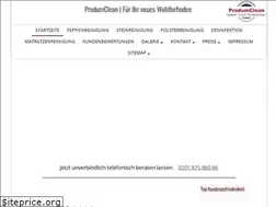 Sites similar to produm-clean.de