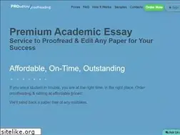 Sites similar to proeditingproofreading.com