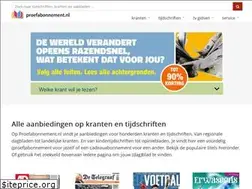 Sites similar to proefabonnement.nl
