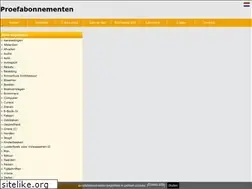 Sites similar to proefabonnementen.beginthier.nl