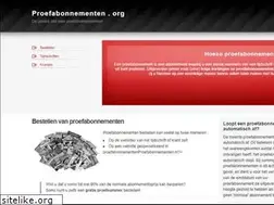 Sites similar to proefabonnementen.org