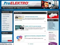 Sites similar to proelektro.sk