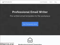 Sites similar to proemailwriter.com
