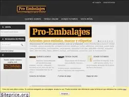 Sites similar to proembalajes.es