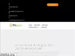 Sites similar to proenergy.com.mx