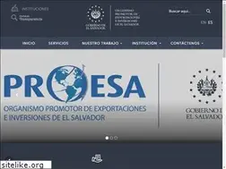 Sites similar to proesa.gob.sv